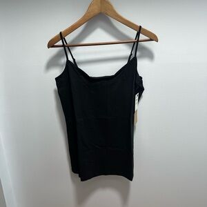 Halogen Black Fitted Camisole Top